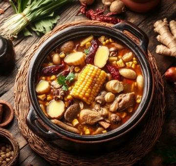 中铁南哥的爱心杂菌汤：家庭温馨日常的美食分享